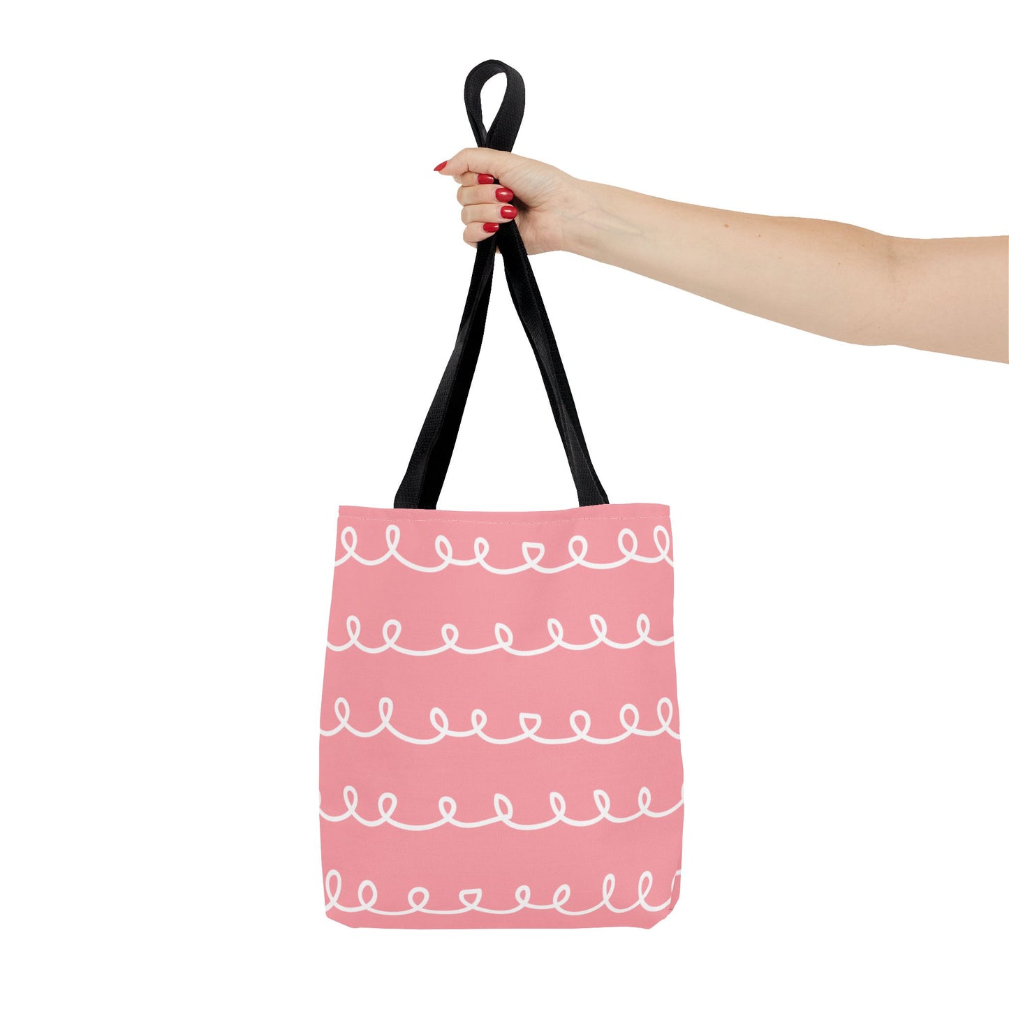 Pink Swirl Delight Tote Bag