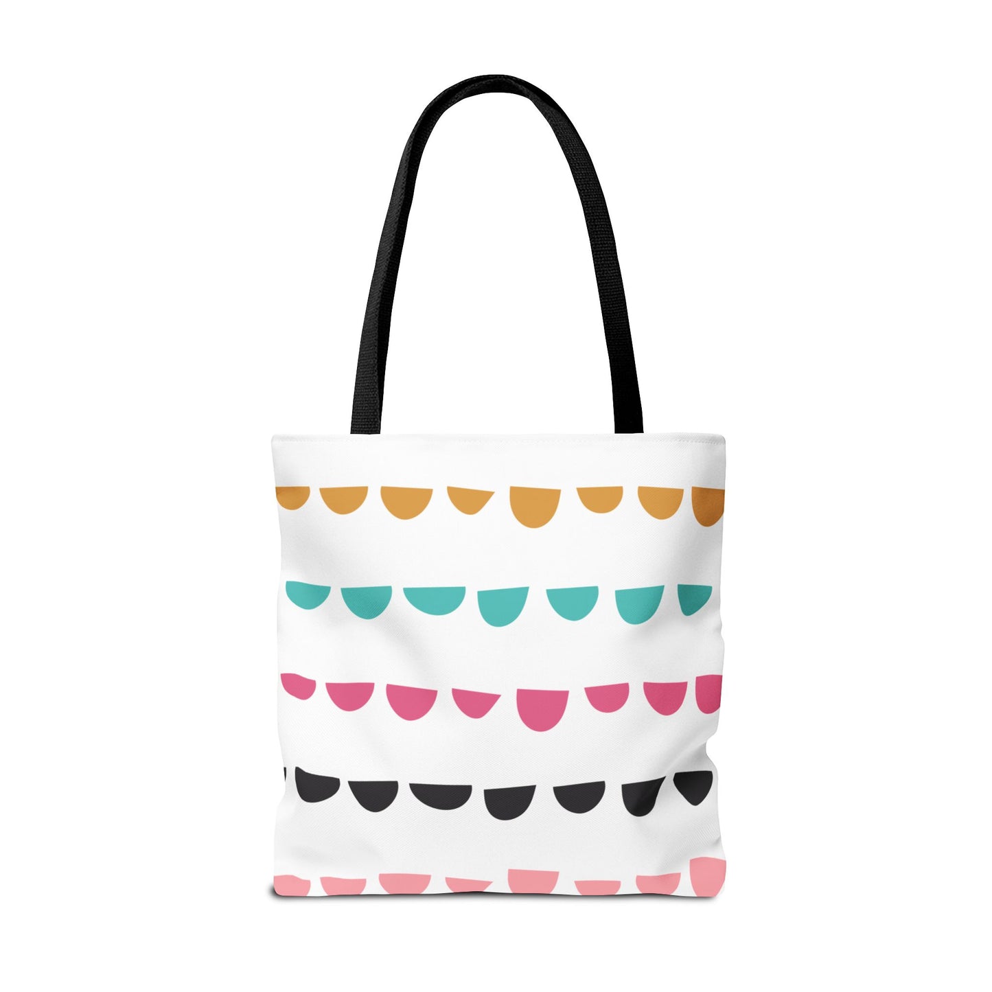 Colorful Arched Dots Tote Bag