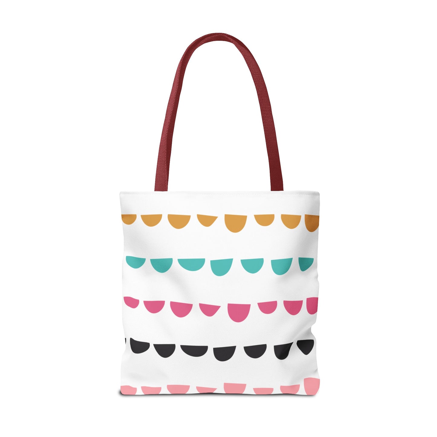 Colorful Arched Dots Tote Bag