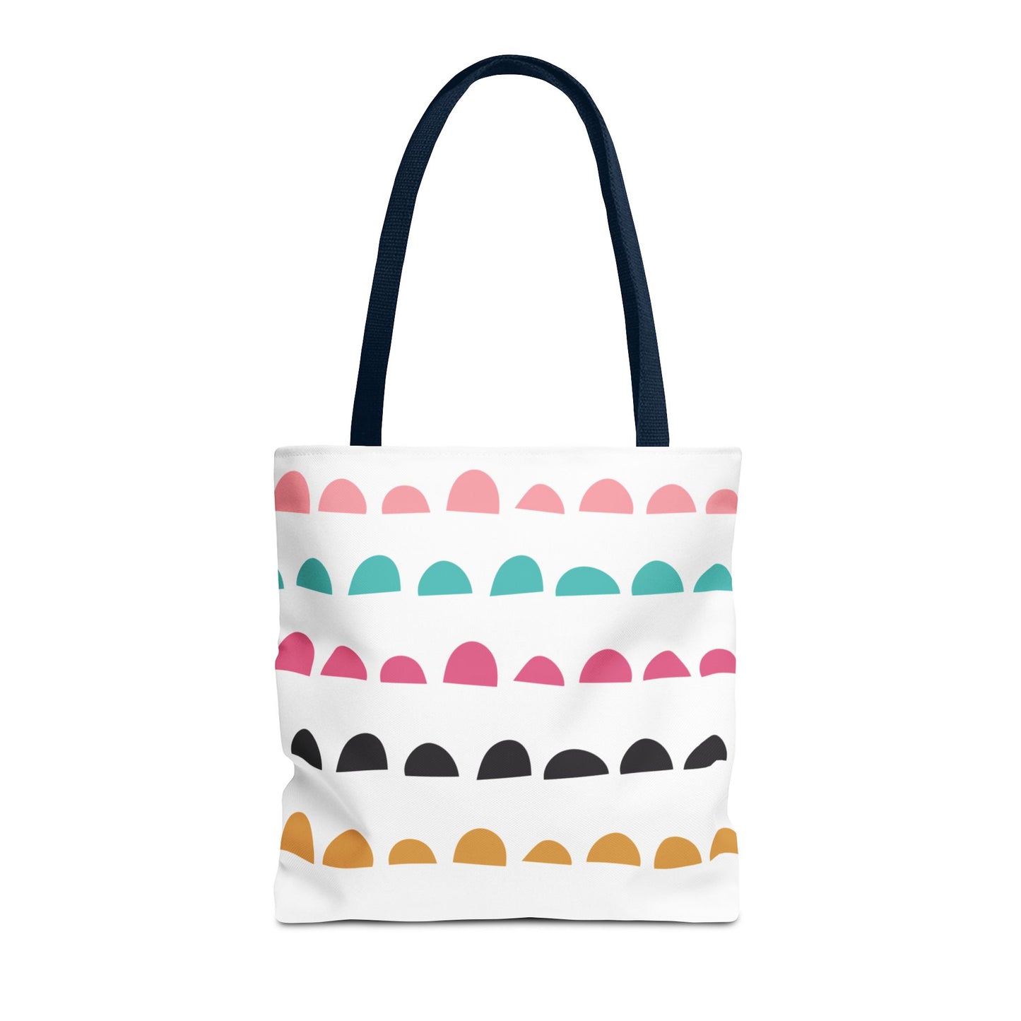 Colorful Arched Dots Tote Bag