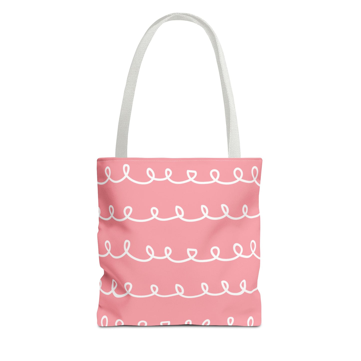 Pink Swirl Delight Tote Bag