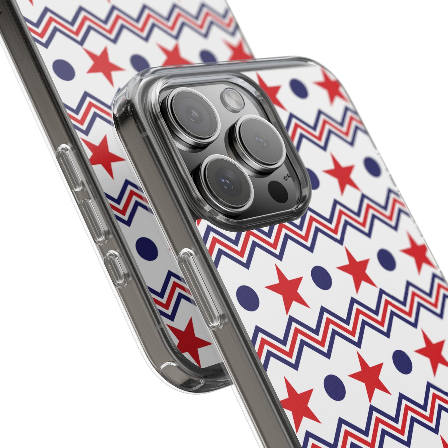 Patriotic Chevron Stars Phone Case