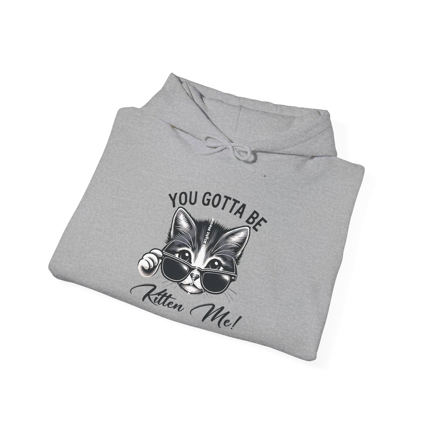 You Gotta Be Kitten Me Right Meow Hoodie