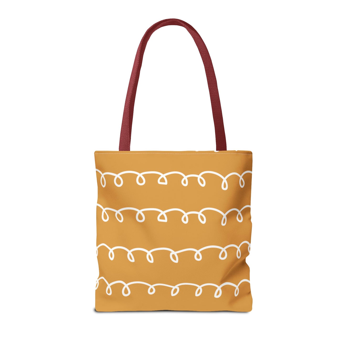 Golden Swirl Tote Bag