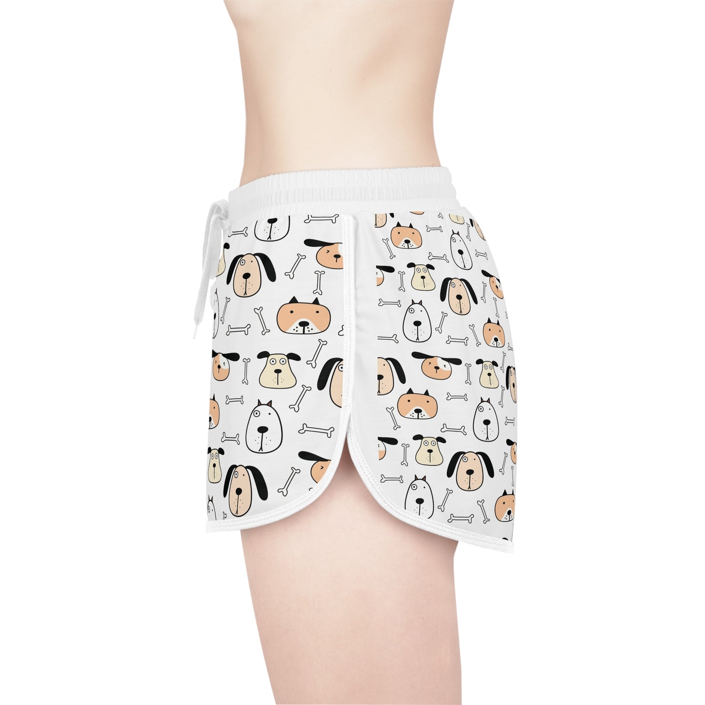 Playful Paws Dog Pattern Sweatshorts