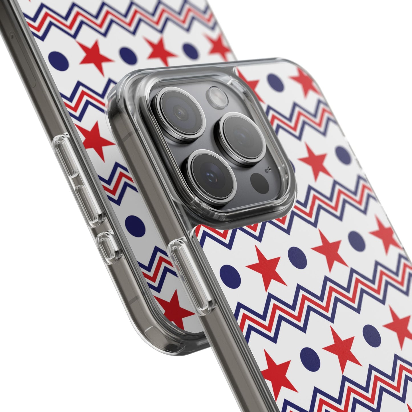 Patriotic Chevron Stars Phone Case