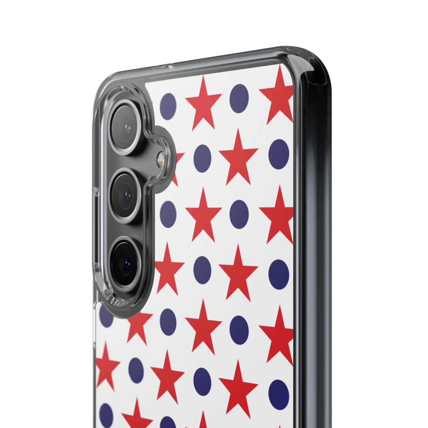 Patriotic Stars and Dots Phone Case