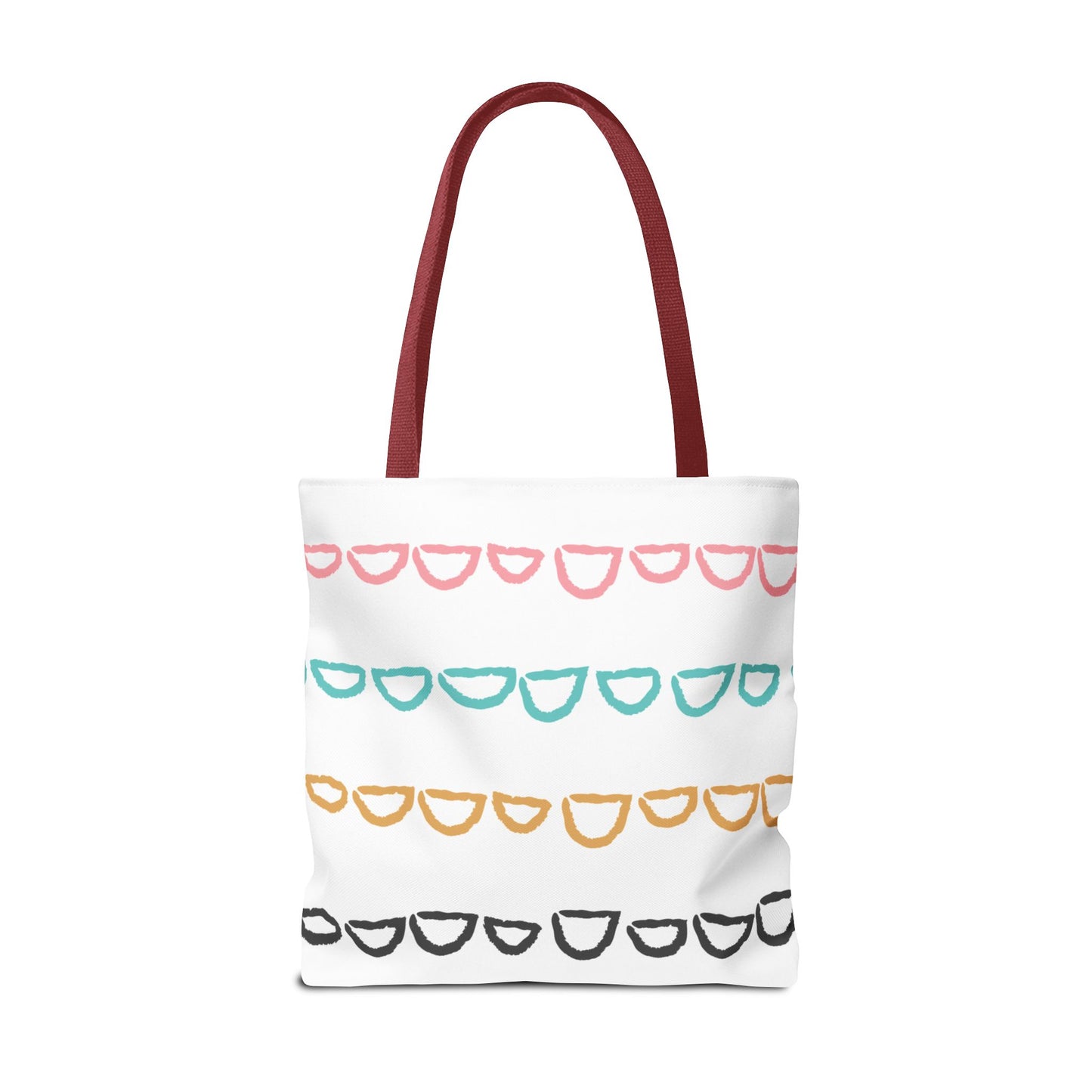 Rainbow Arch Stripes Tote Bag