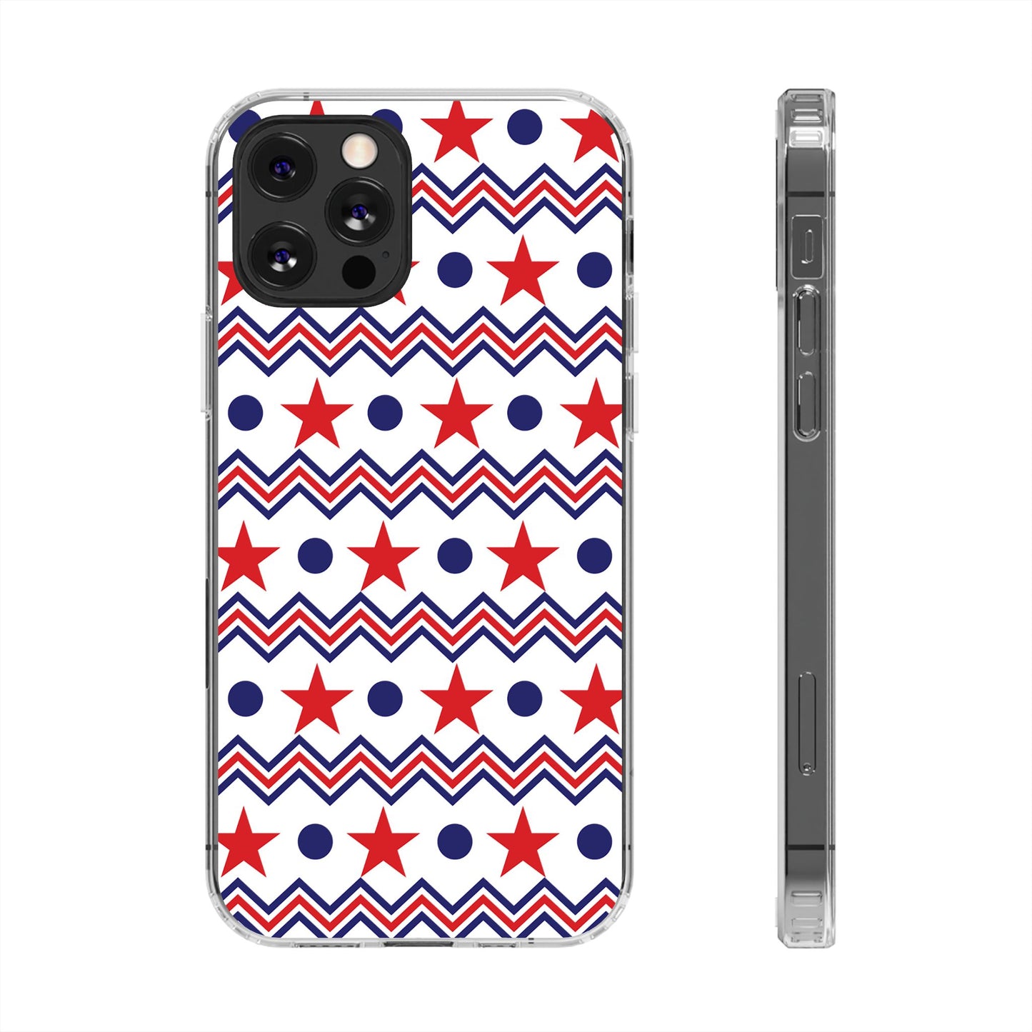 Patriotic Chevron Stars Phone Case