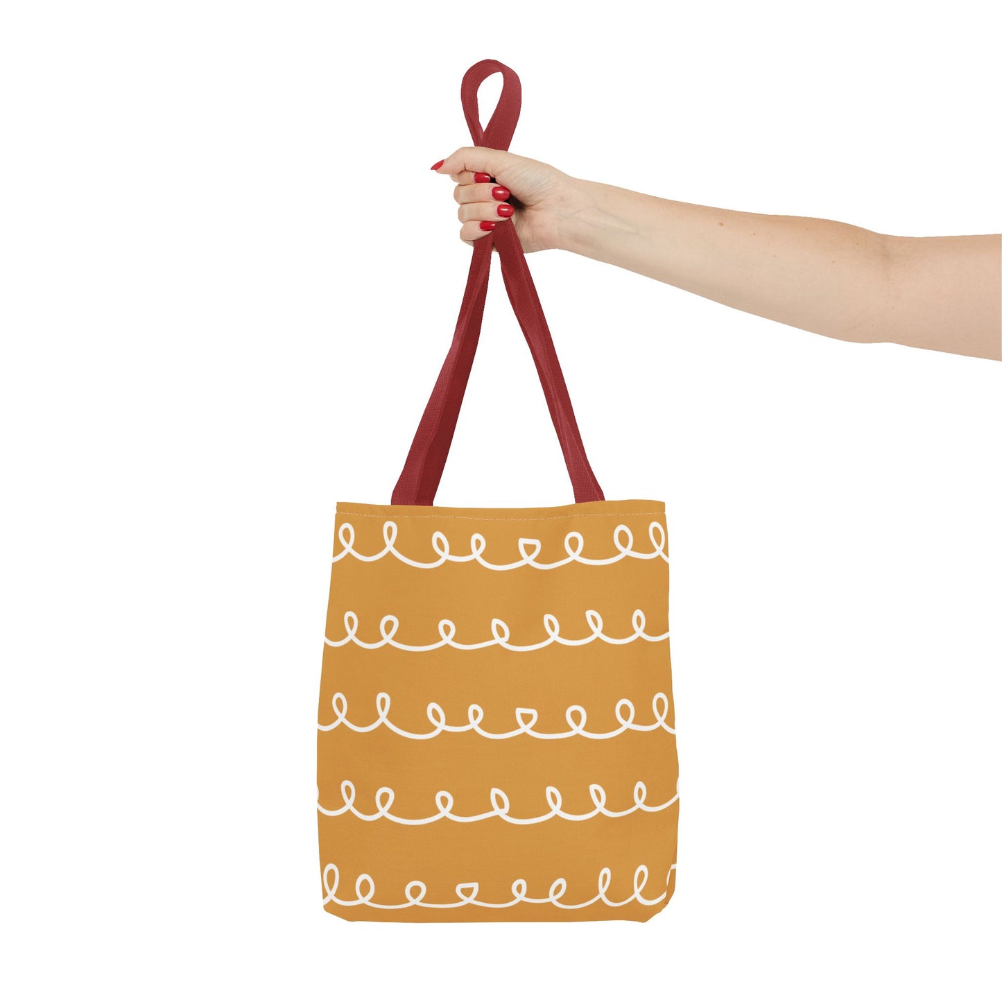 Golden Swirl Tote Bag