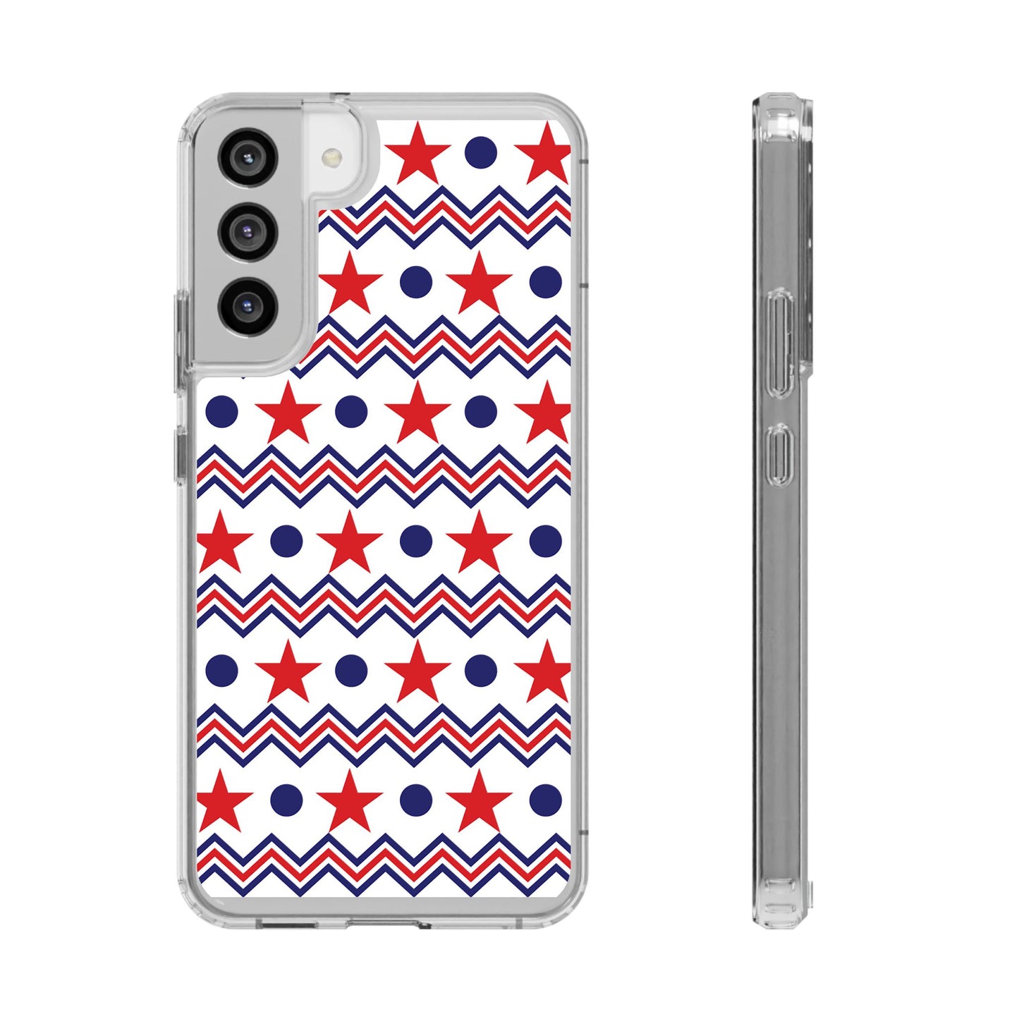 Patriotic Chevron Stars Phone Case