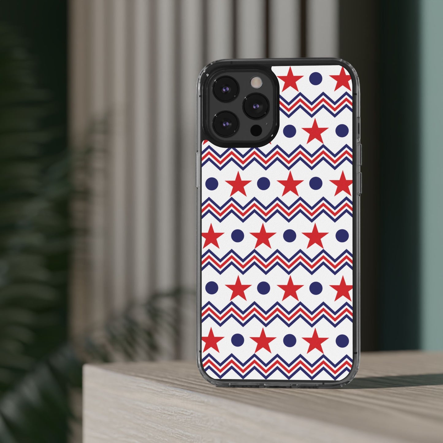 Patriotic Chevron Stars Phone Case