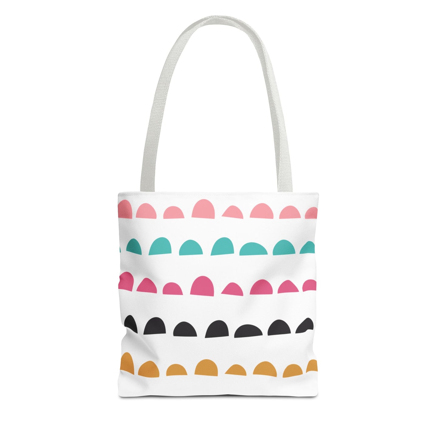 Colorful Arched Dots Tote Bag