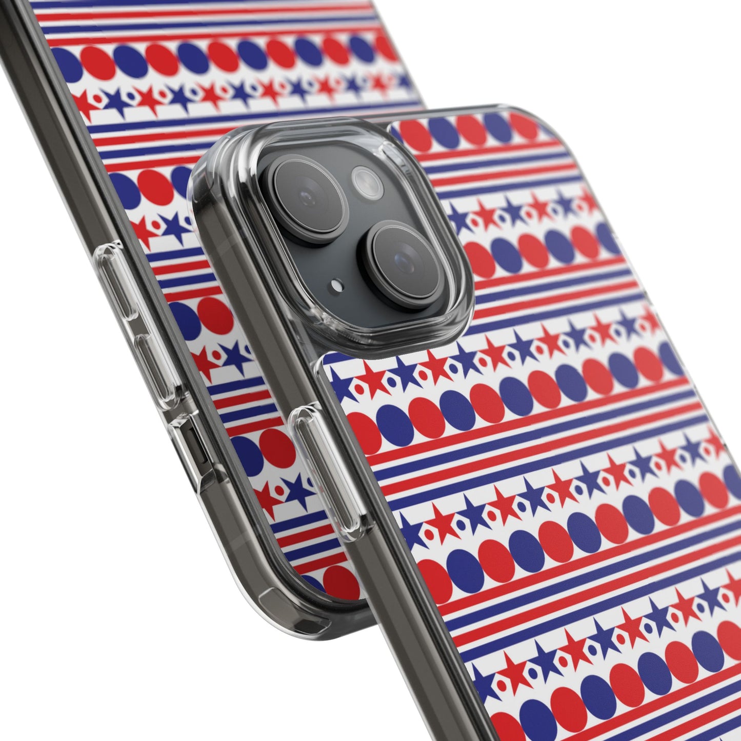 Patriotic Stripes and Stars Phone Case