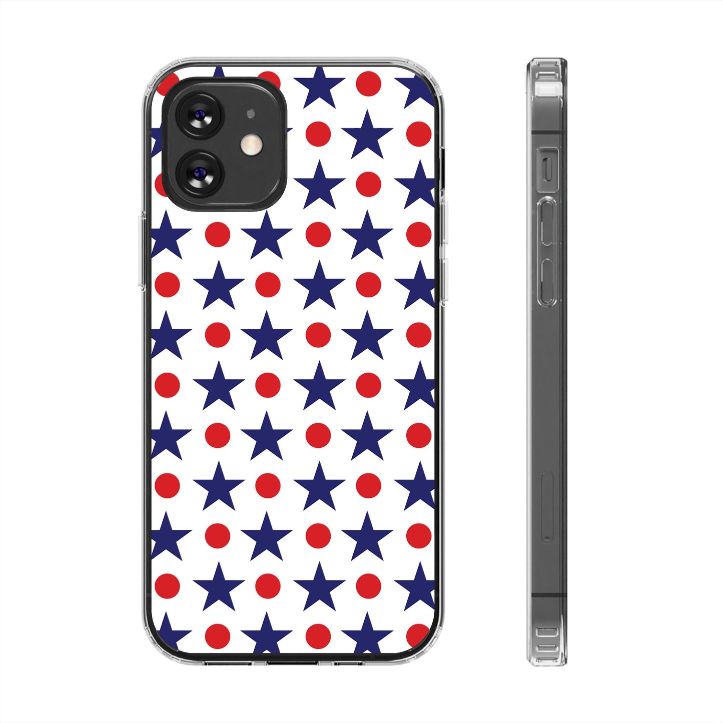 Bold Stars and Dots Phone Case