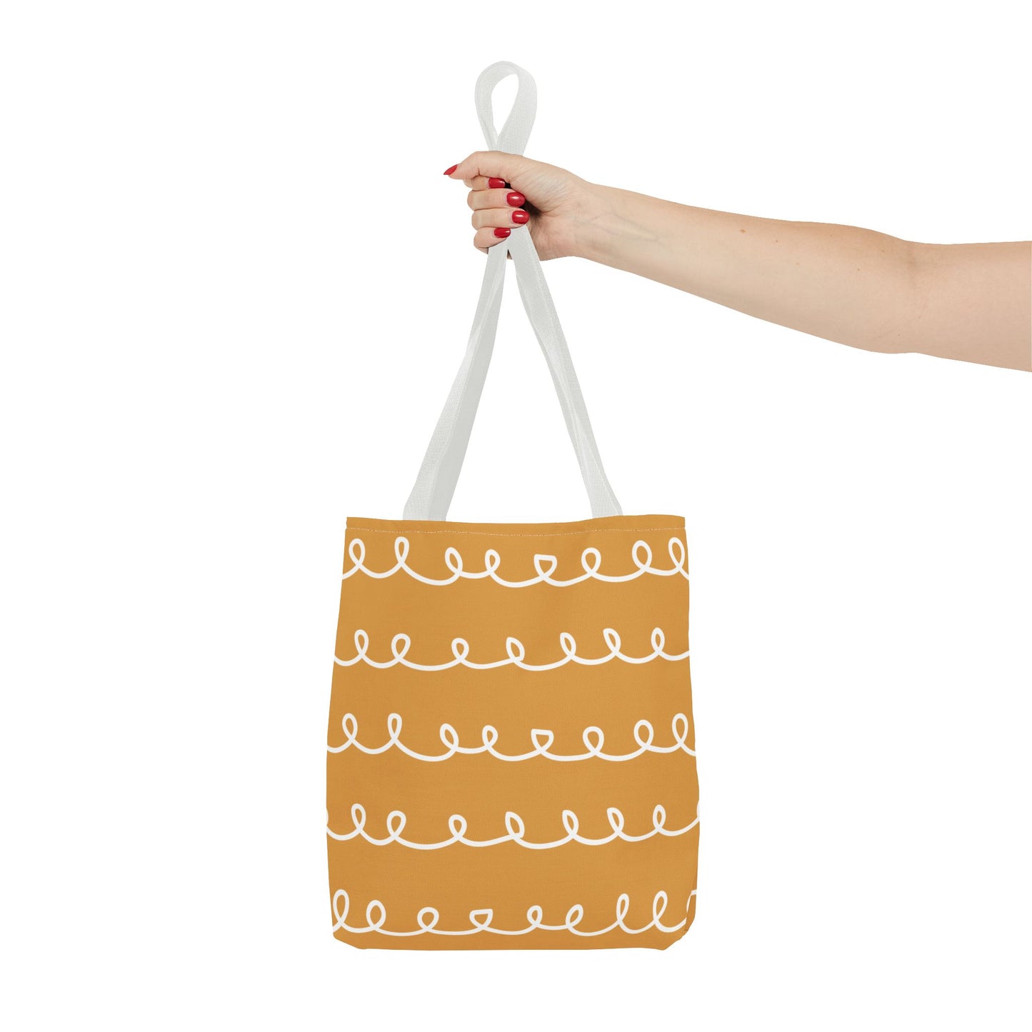 Golden Swirl Tote Bag