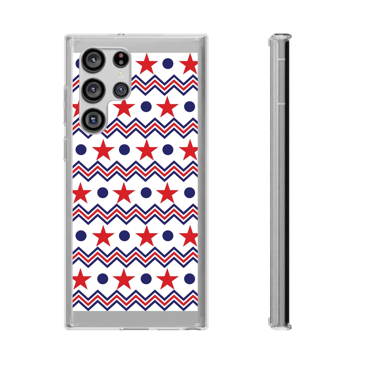 Patriotic Chevron Stars Phone Case