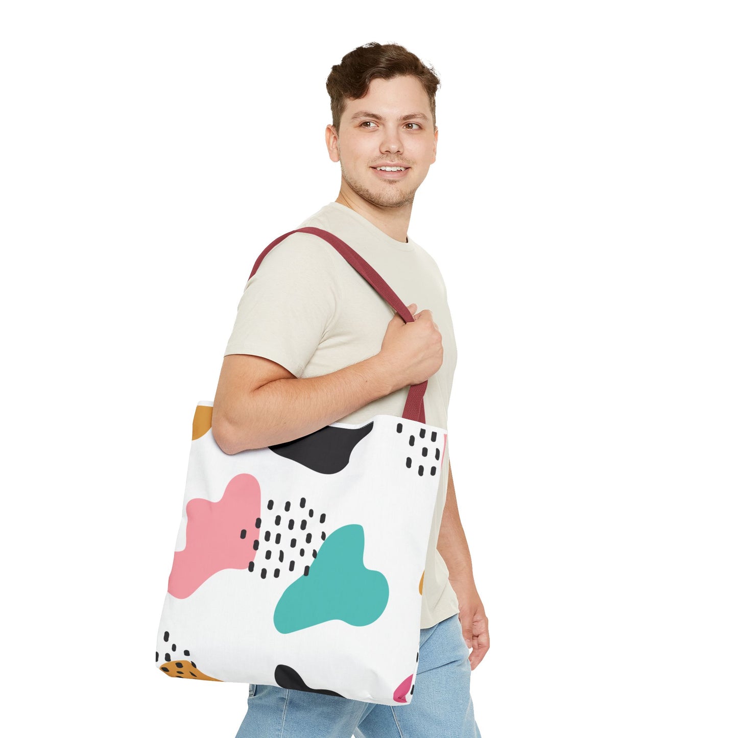 Abstract Splash Tote Bag