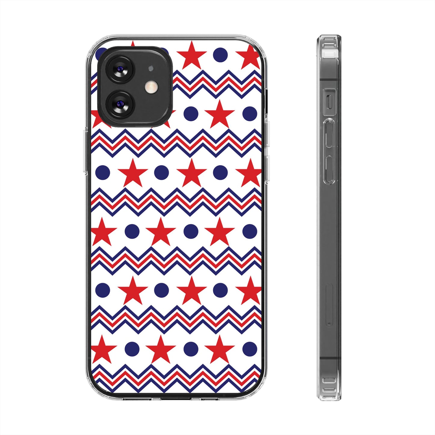 Patriotic Chevron Stars Phone Case