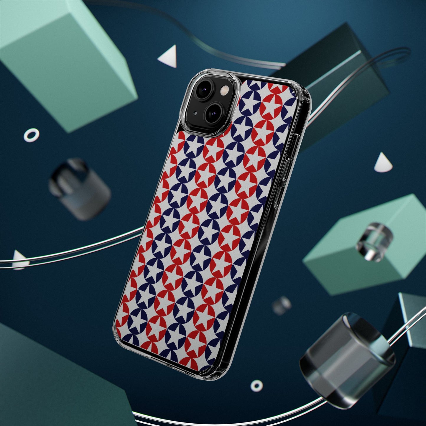 Star Circles Patriotic Phone Case