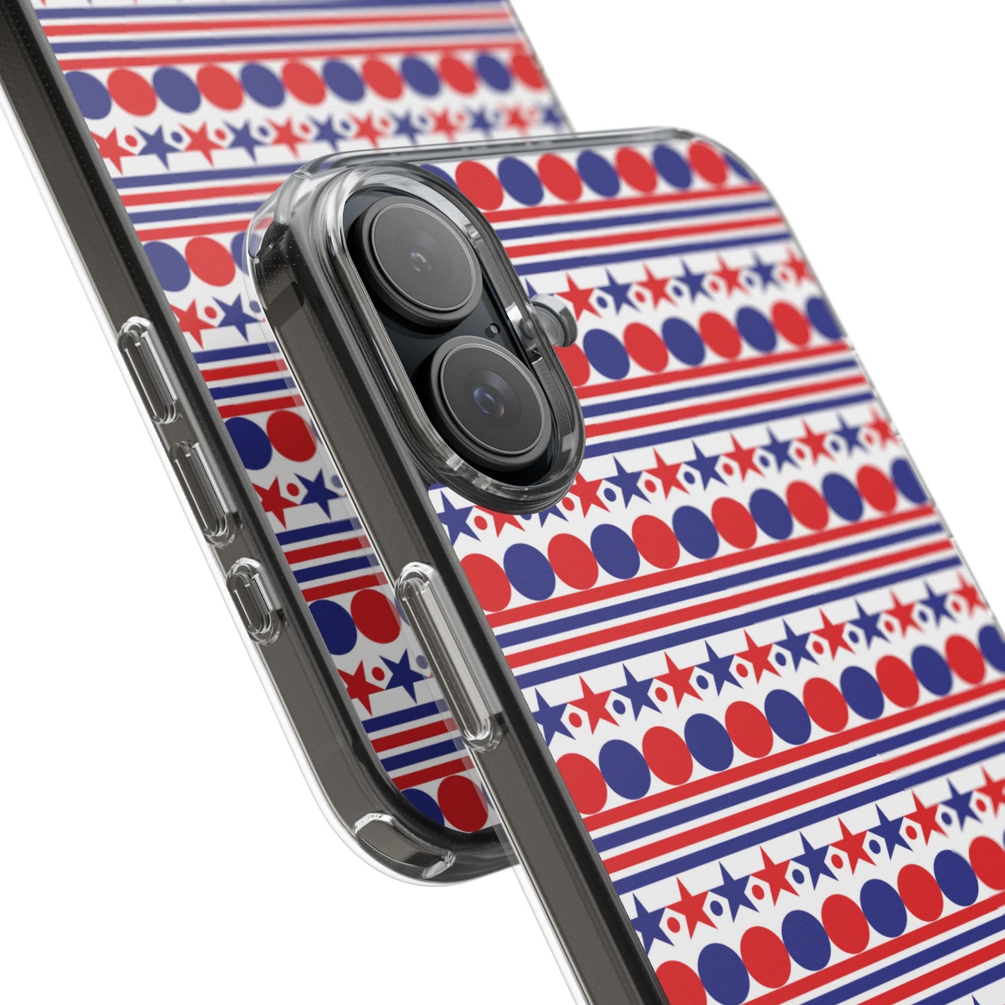 Patriotic Stripes and Stars Phone Case