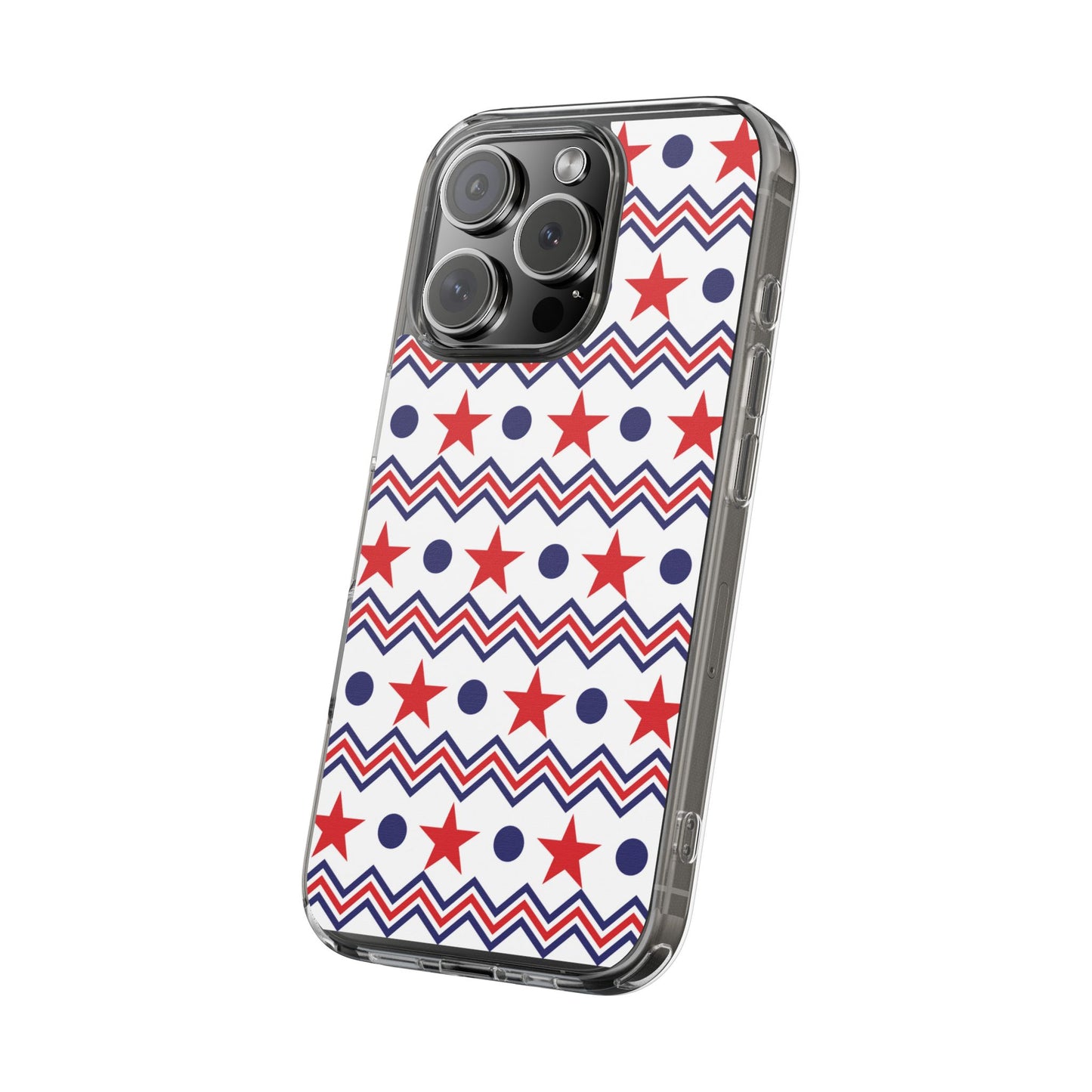 Patriotic Chevron Stars Phone Case