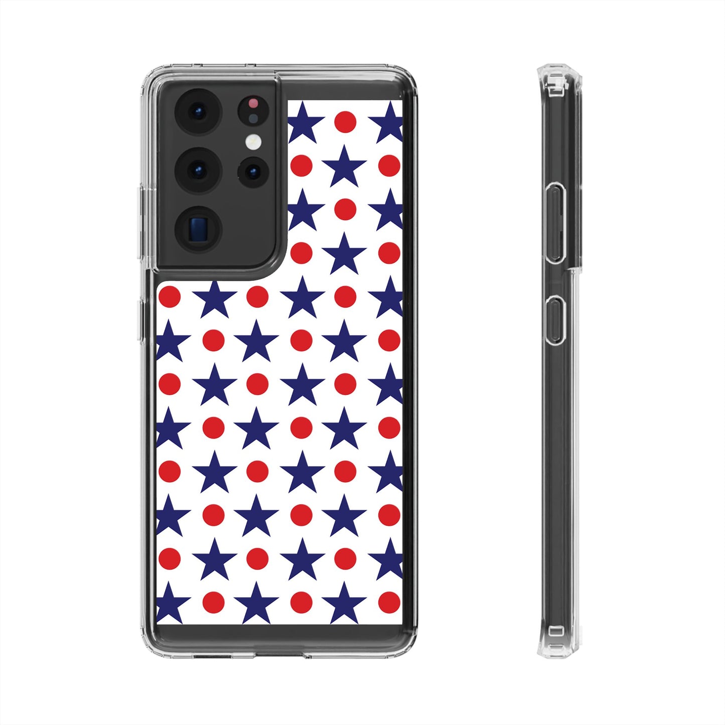 Bold Stars and Dots Phone Case