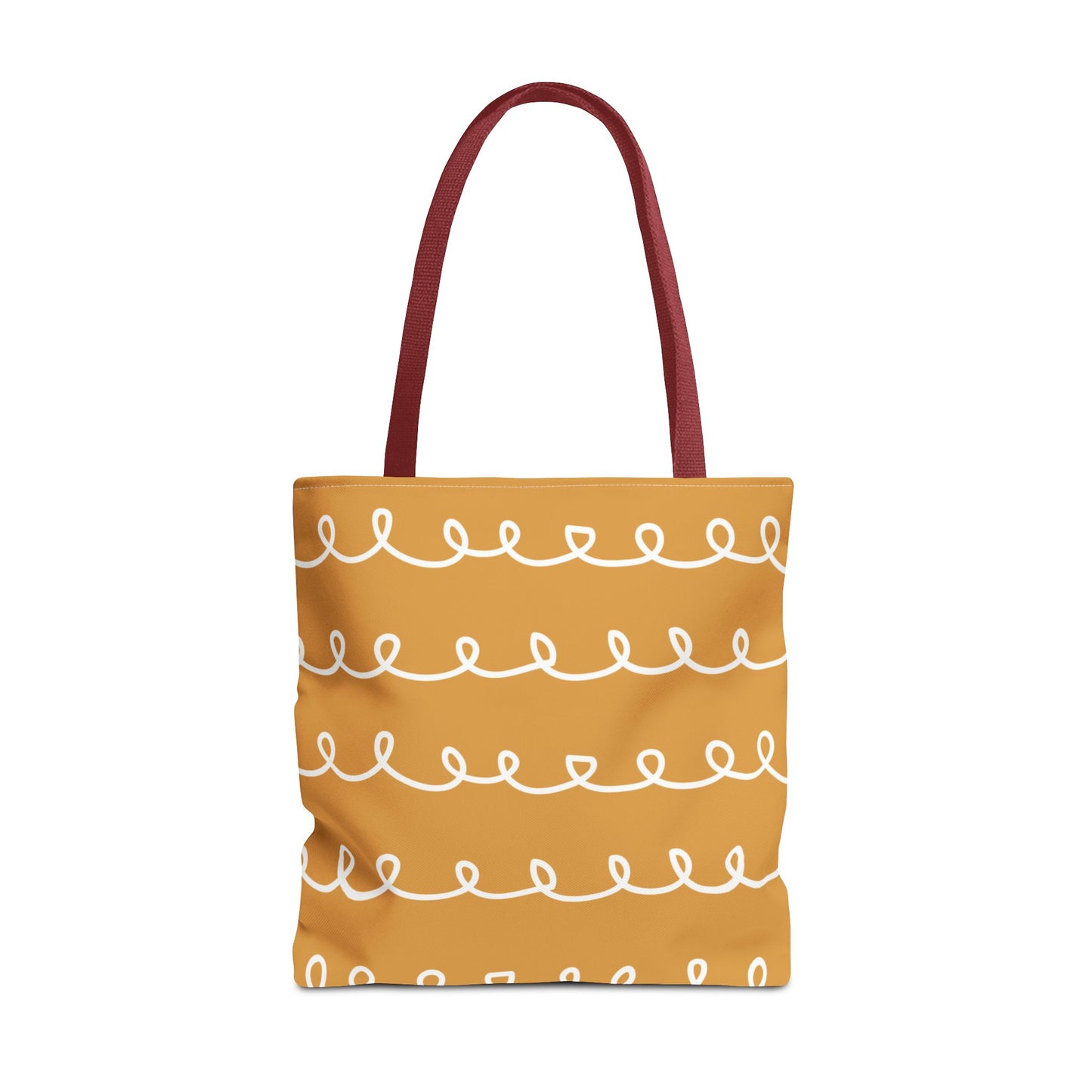 Golden Swirl Tote Bag