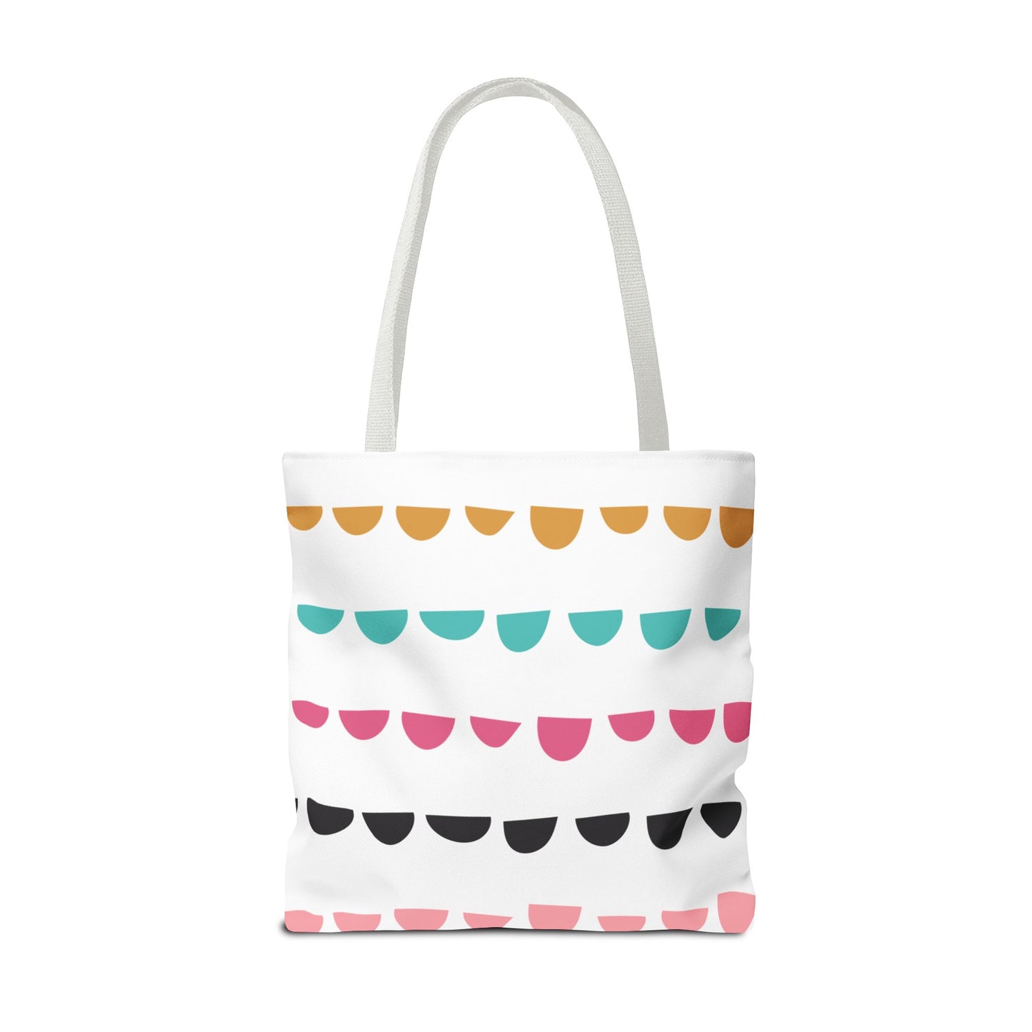 Colorful Arched Dots Tote Bag