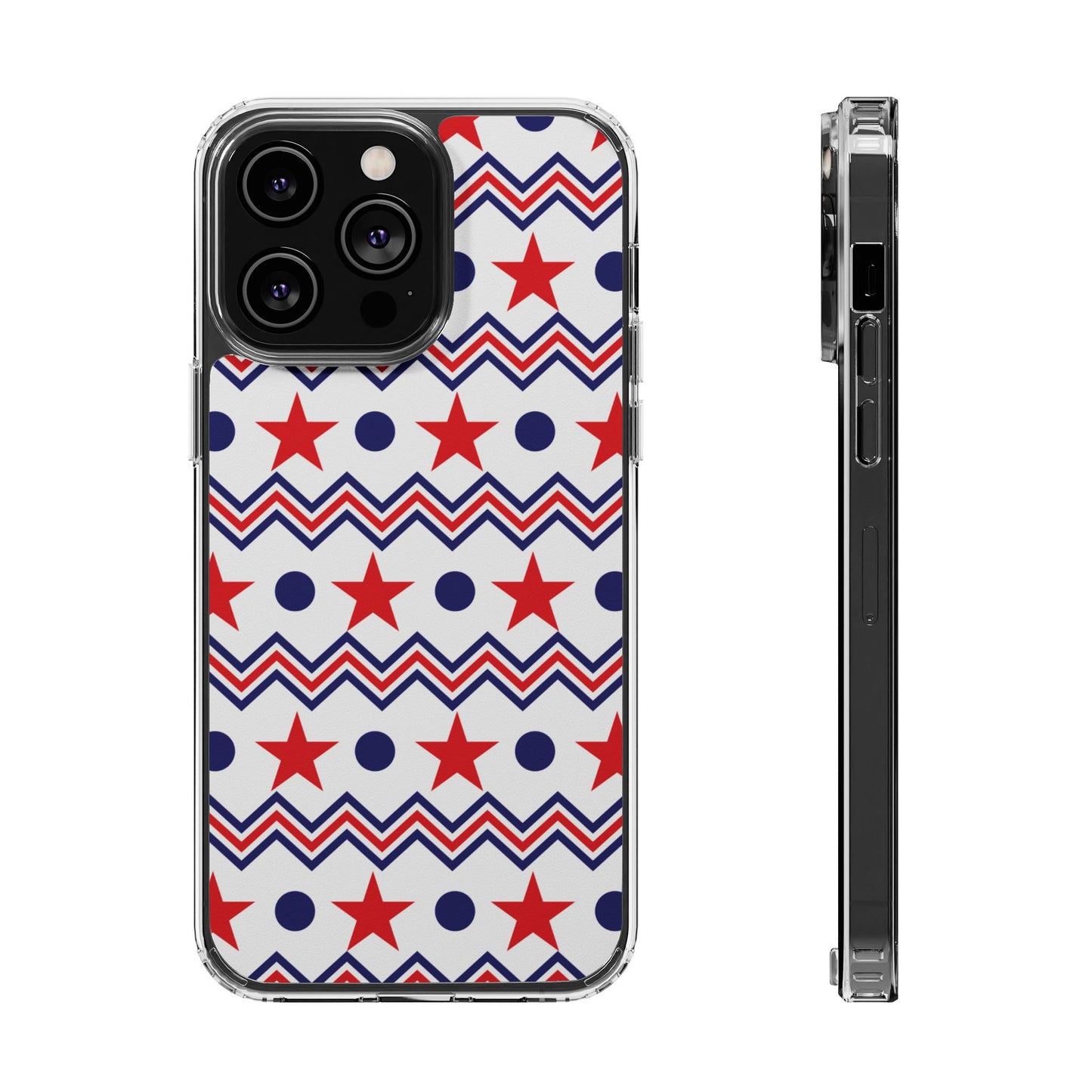 Patriotic Chevron Stars Phone Case