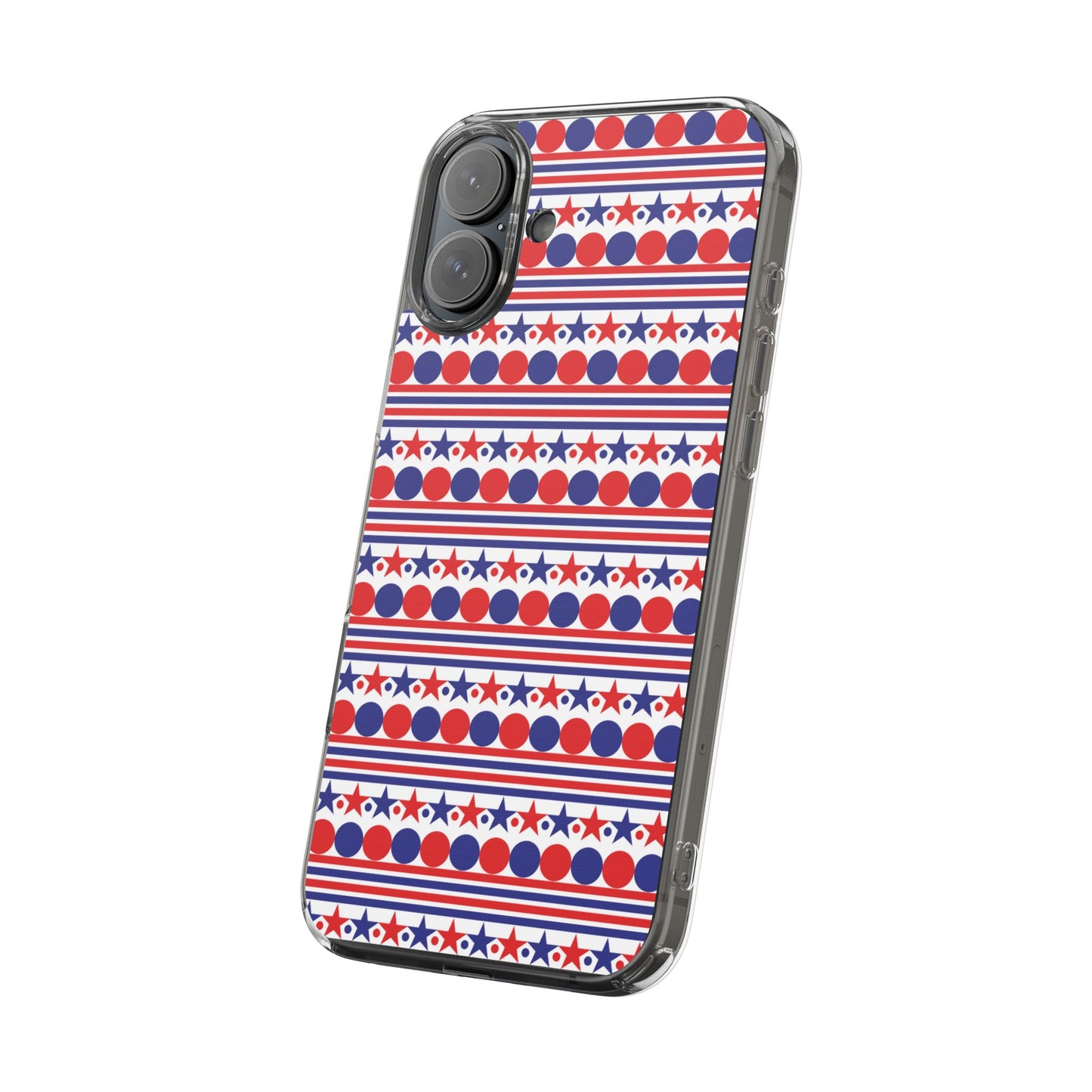 Patriotic Stripes and Stars Phone Case