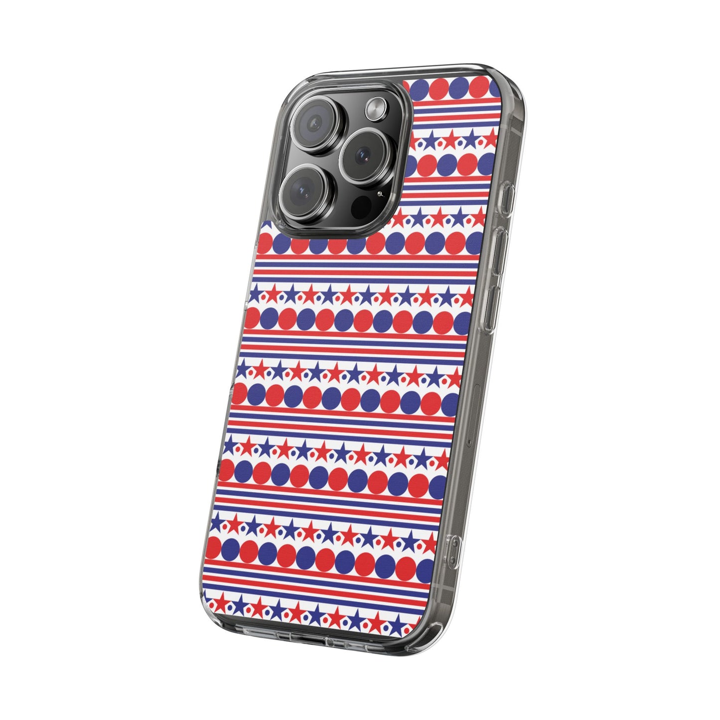 Patriotic Stripes and Stars Phone Case