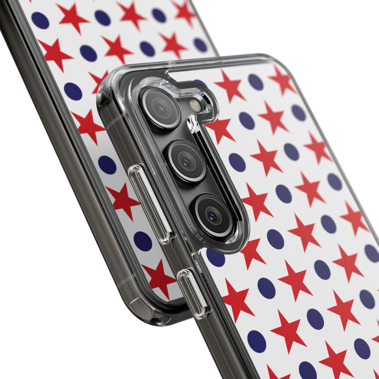 Patriotic Stars and Dots Phone Case