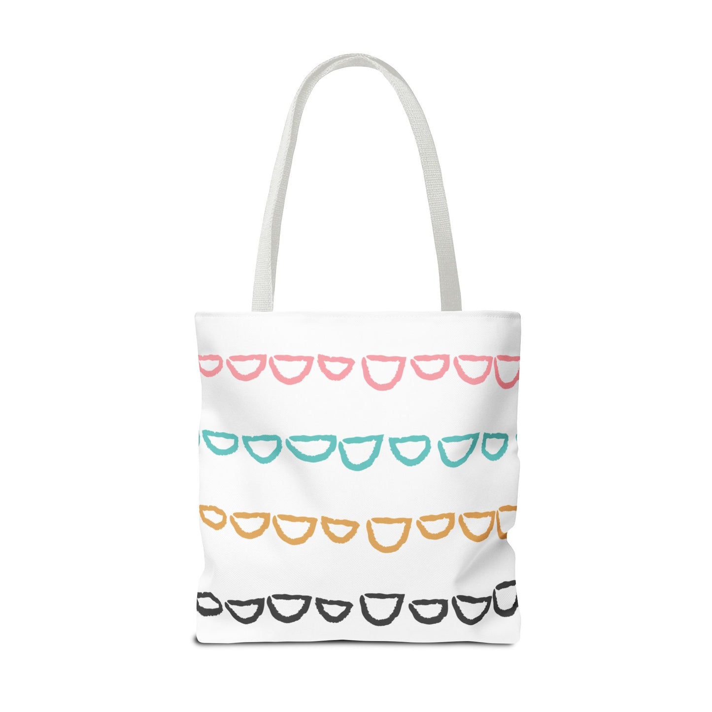 Rainbow Arch Stripes Tote Bag