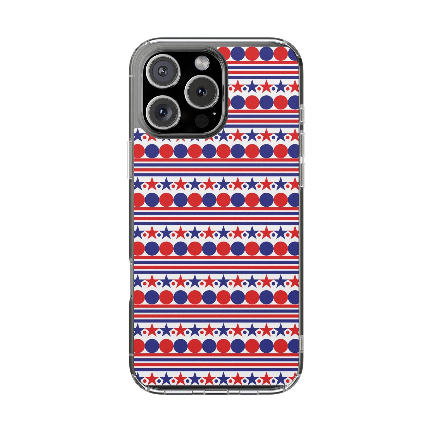 Patriotic Stripes and Stars Phone Case