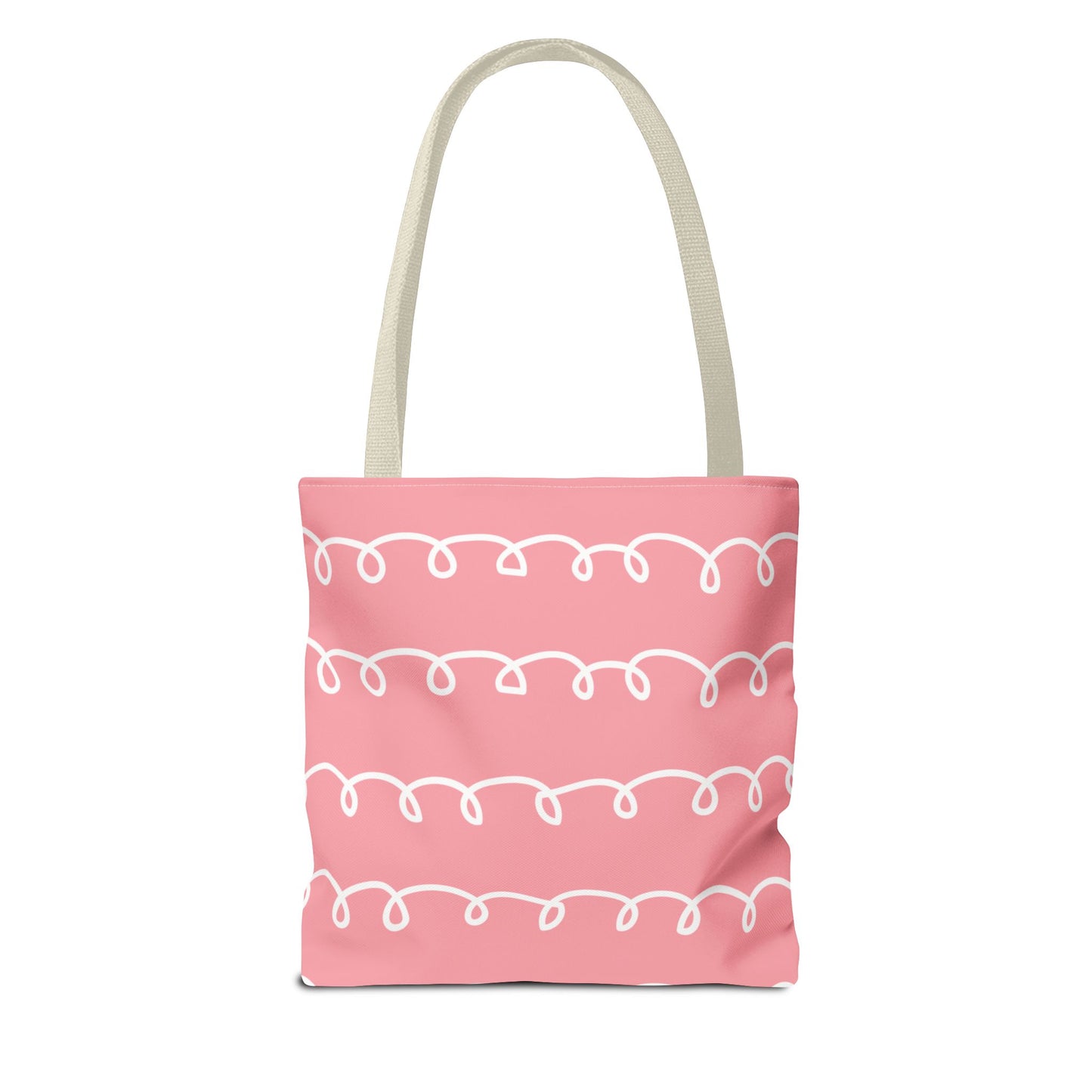 Pink Swirl Delight Tote Bag