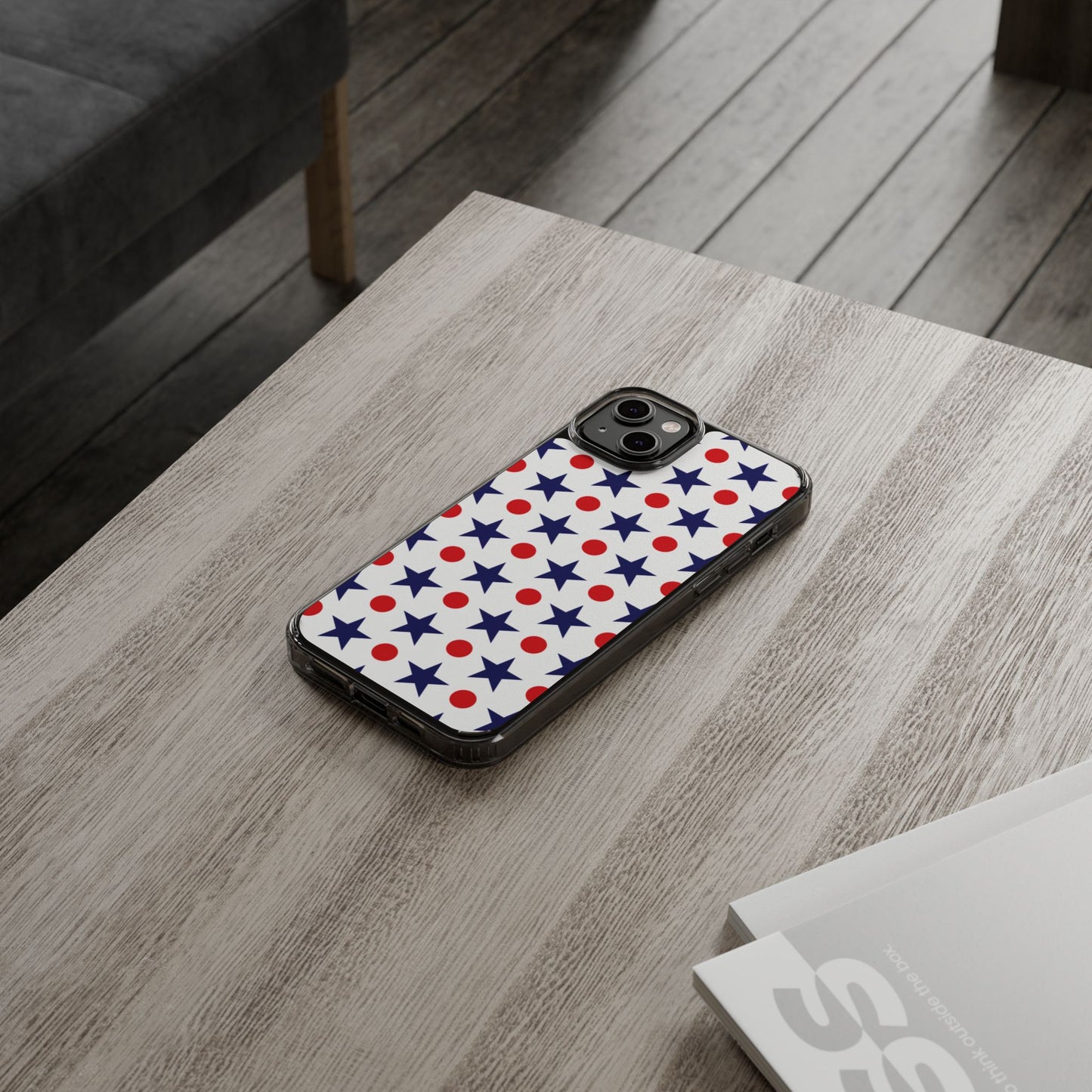 Bold Stars and Dots Phone Case