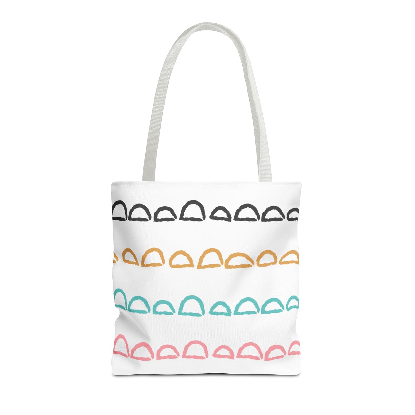 Rainbow Arch Stripes Tote Bag