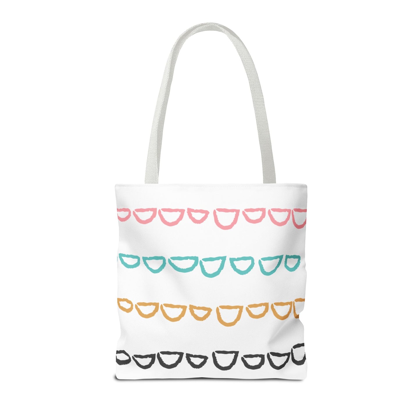 Rainbow Arch Stripes Tote Bag