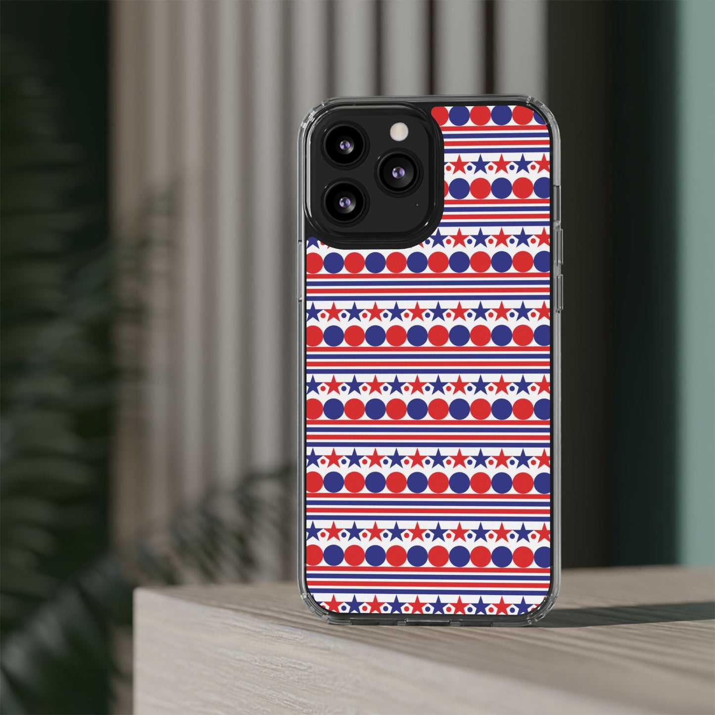 Patriotic Stripes and Stars Phone Case