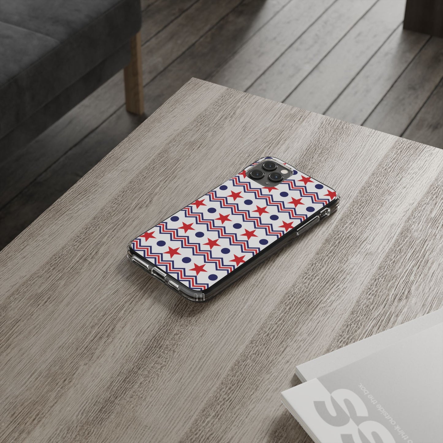 Patriotic Chevron Stars Phone Case