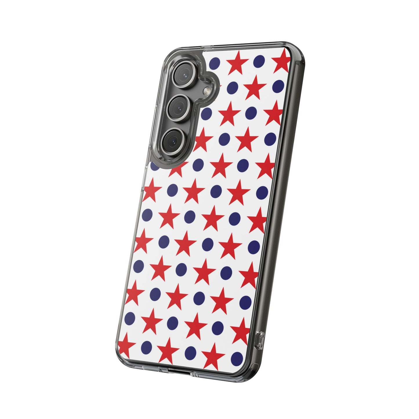 Patriotic Stars and Dots Phone Case