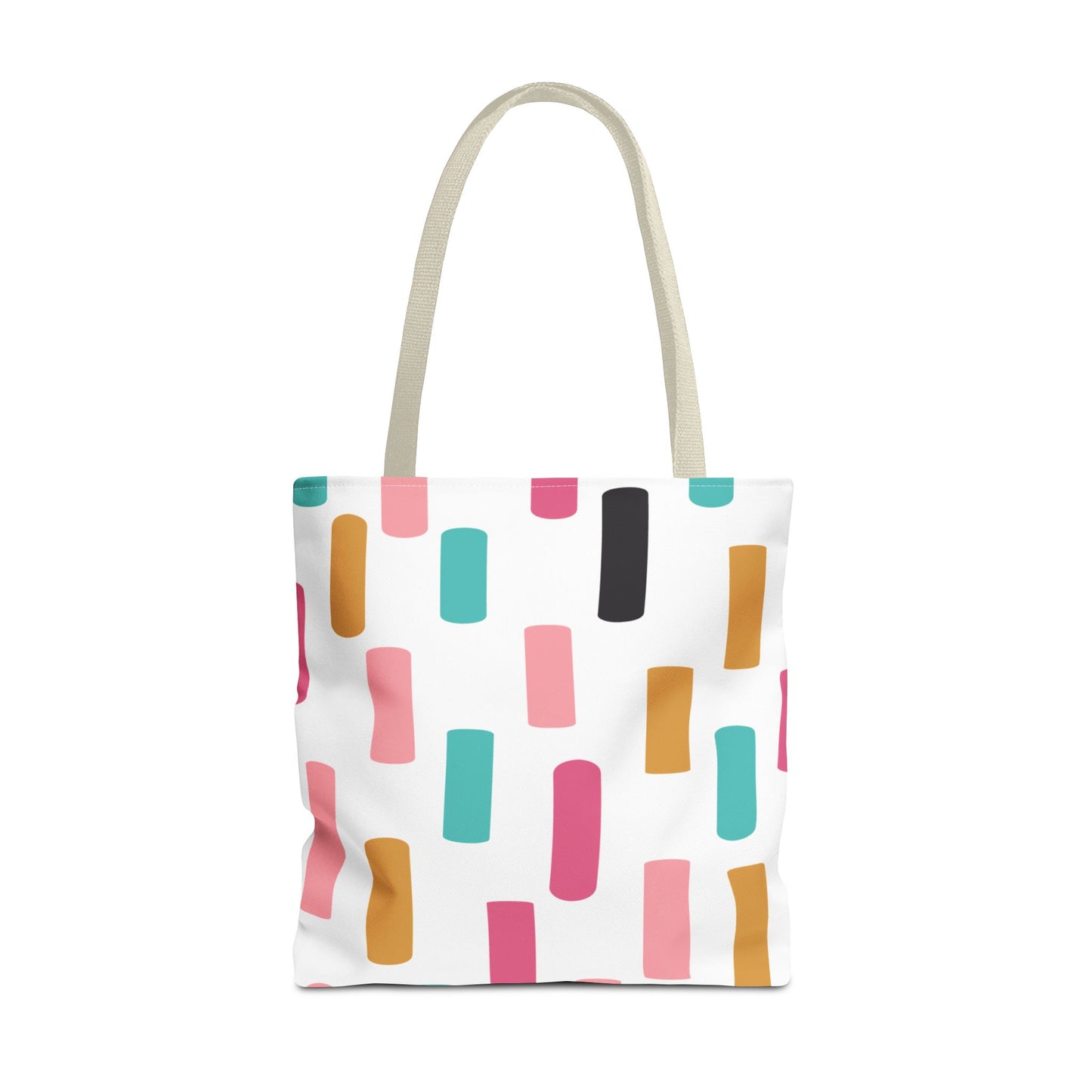 Color Block Confetti Tote Bag