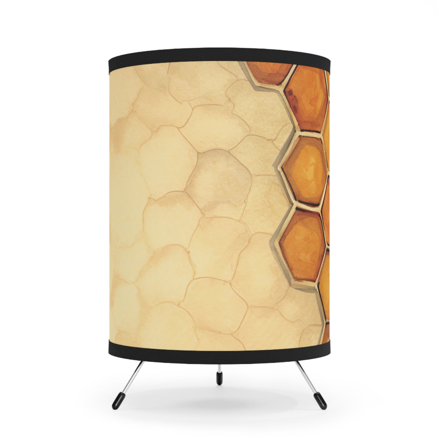 Honeycomb Tripod Lamp