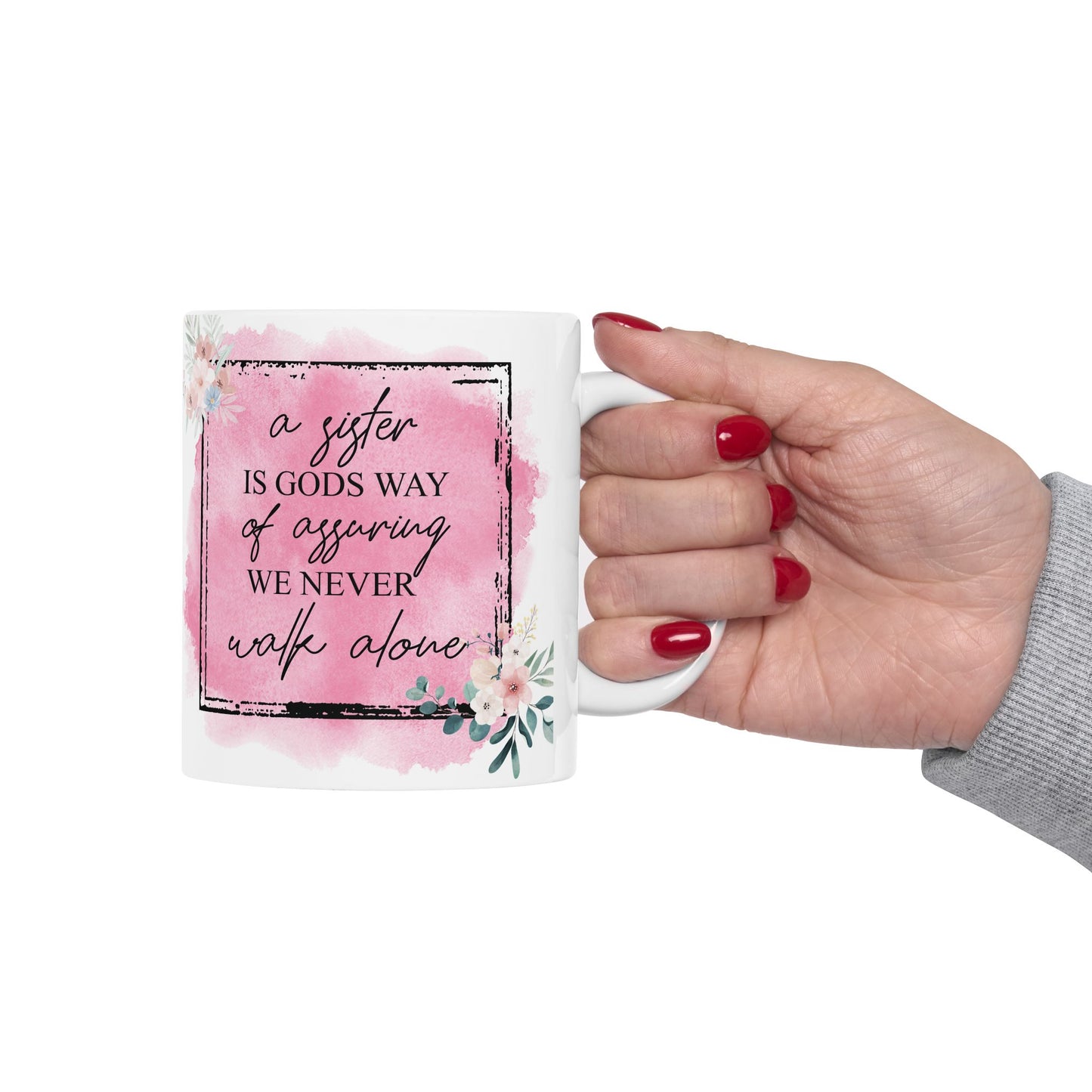 A Sister's Love Ceramic Mug