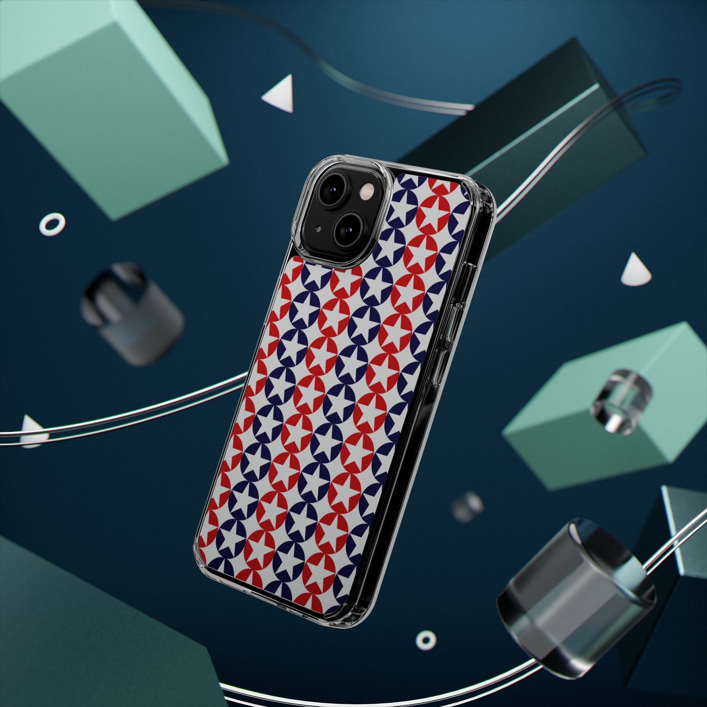 Star Circles Patriotic Phone Case