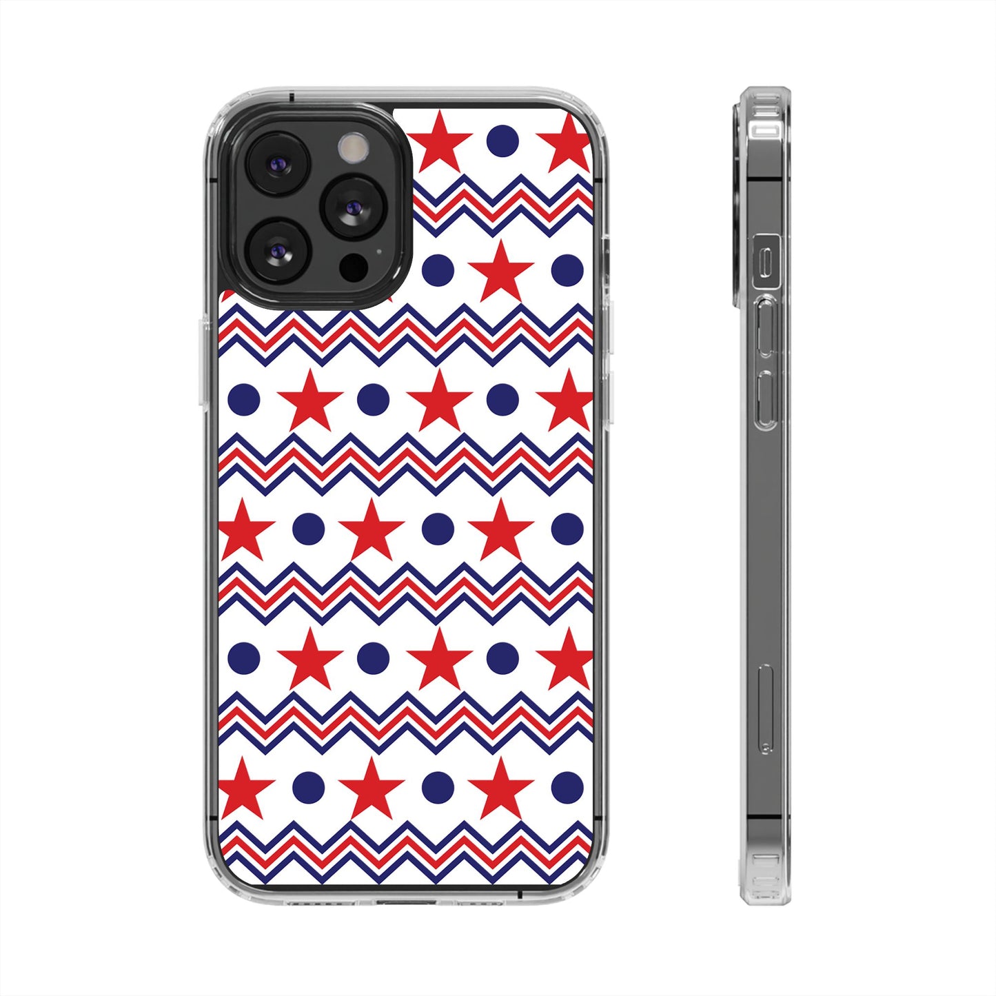 Patriotic Chevron Stars Phone Case