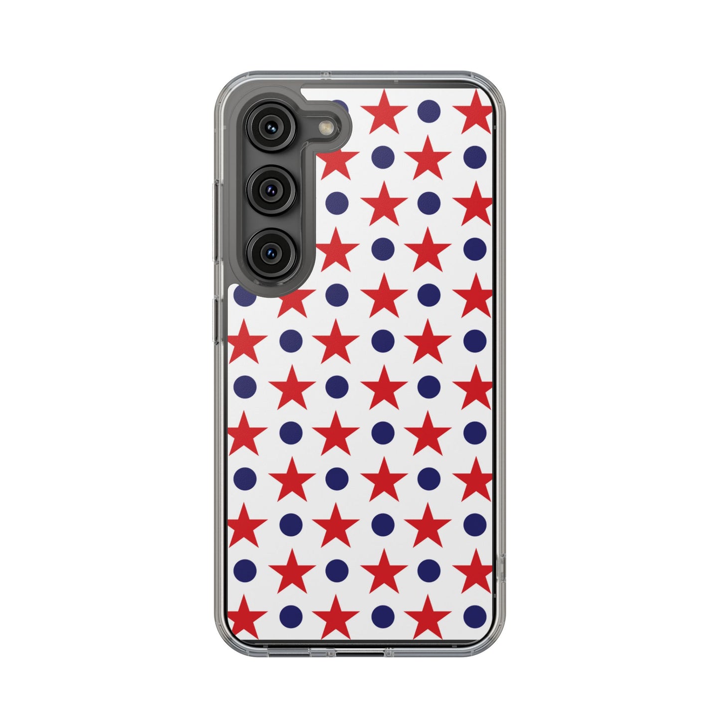 Patriotic Stars and Dots Phone Case