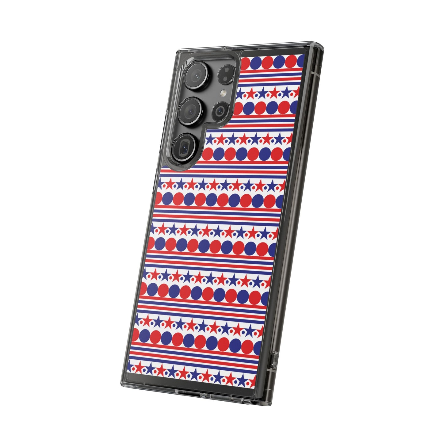 Patriotic Stripes and Stars Phone Case