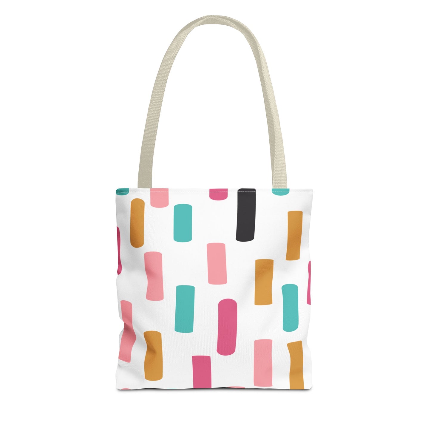 Color Block Confetti Tote Bag